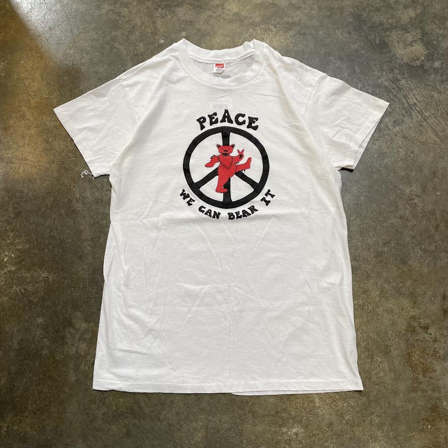 Peace We Can Bear It Red tee 1