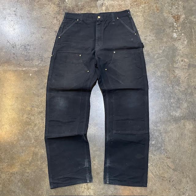 Black Carhartt Double Knee Pants4