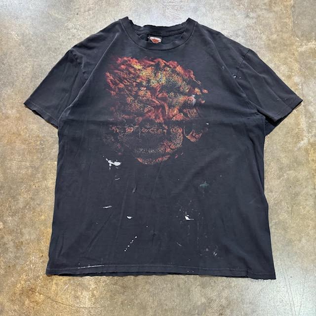 Faded Out Harley Davidson Eagle Tee