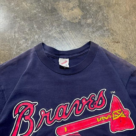 Atlanta Braves Catch The Fever Jerzees Tee