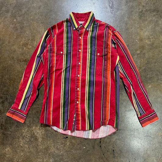 Wrangler Beach Chair Striped SHirt