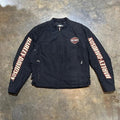 Nylon Harley Davidson Cafe Racer Jacket