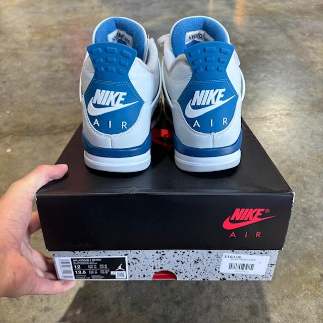 Jordan 4 Military Blue