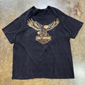 1990 Bronze Harley Davidson Logo Tee