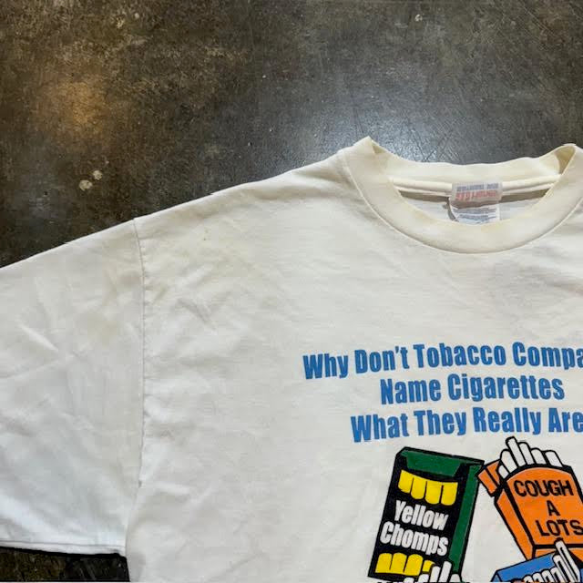 Anti Cigarettes Funny Tee