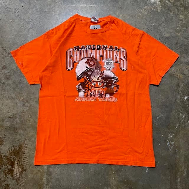 2010 Auburn National Championship orange tee