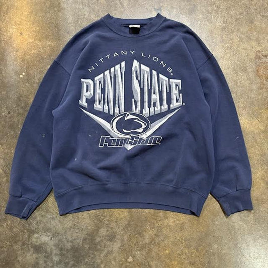 vintage Penn State Lions Nutmeg Crew