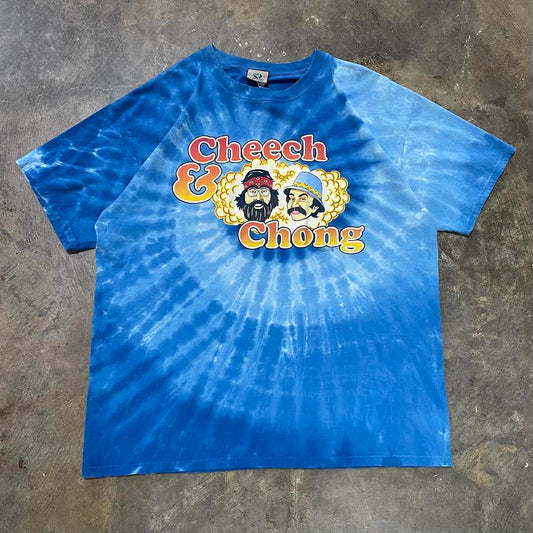 Cheech and Chong Liquid Blue Tee