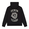 Denim Tears Denim University Zip Hoodie Black Grey