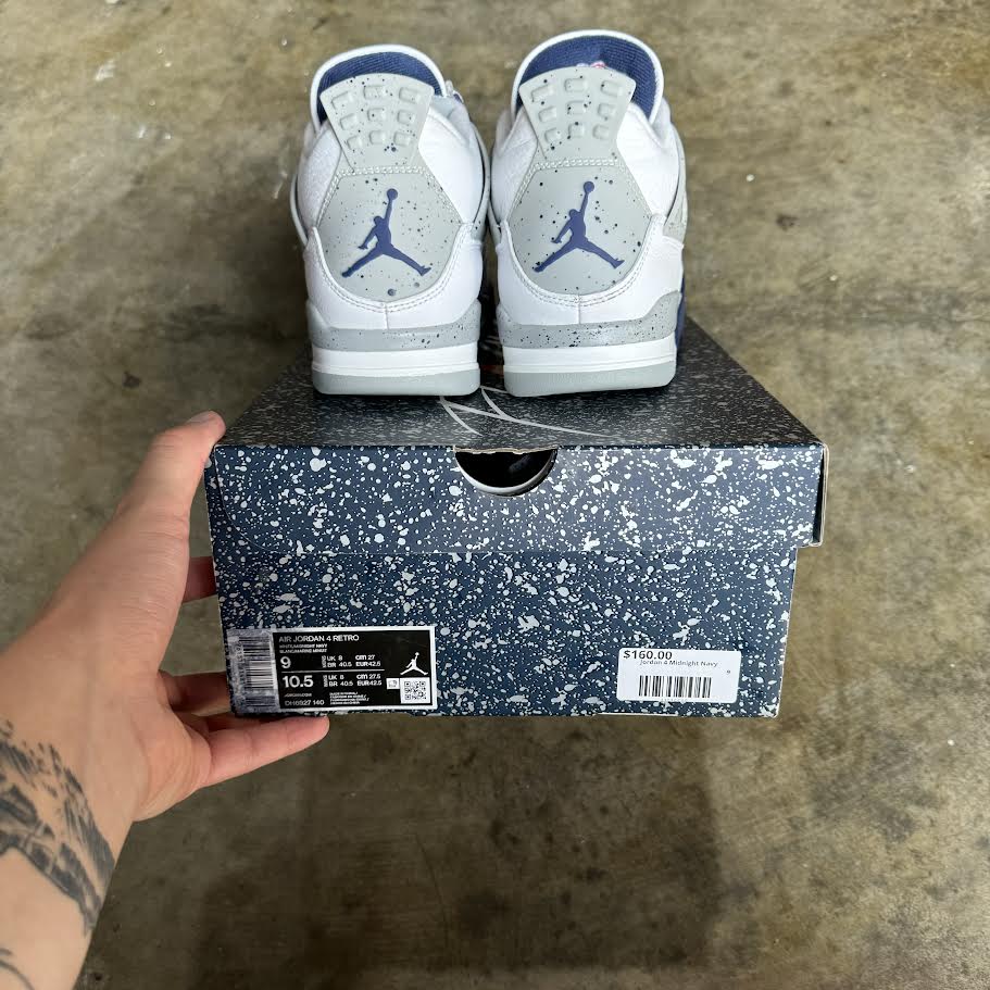 Jordan 4 Midnight Navy