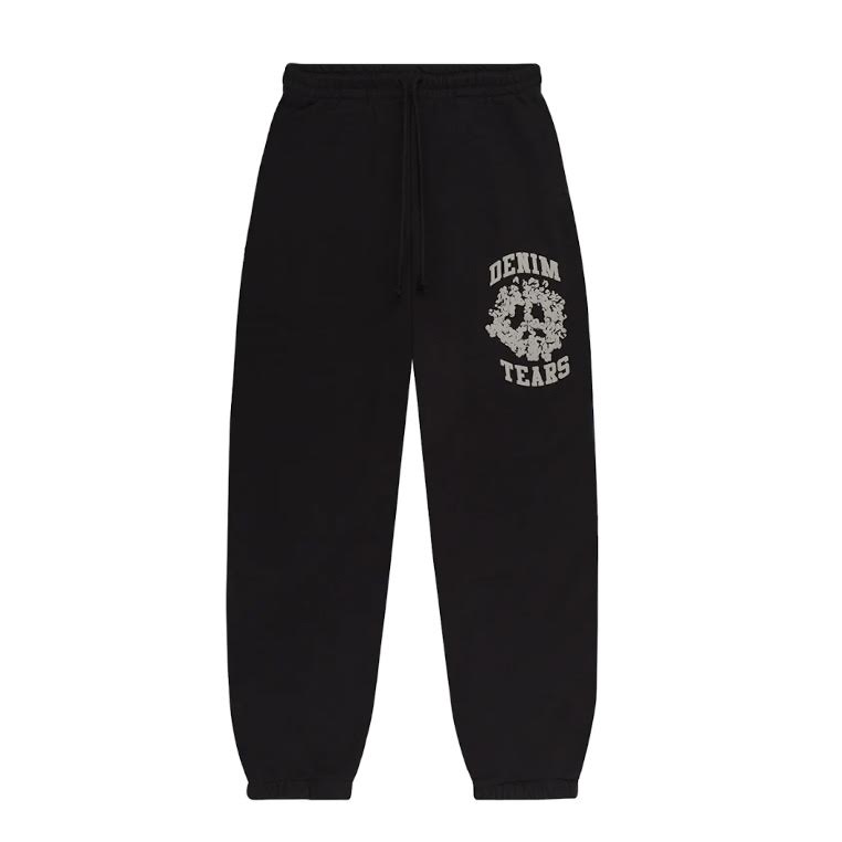 Denim Tears Denim University Sweats Black Grey