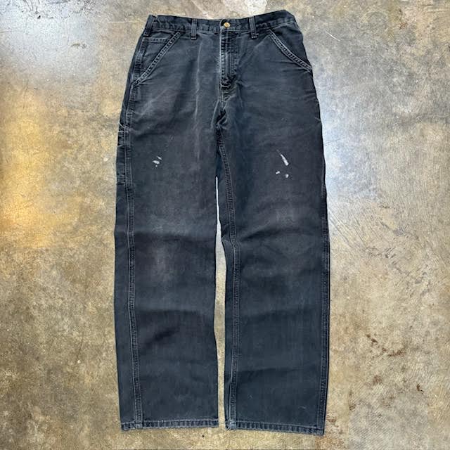 Black Carhartt Carpenter Pants2