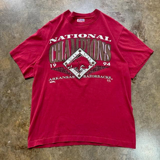 Arkansas 1994 Champions tee