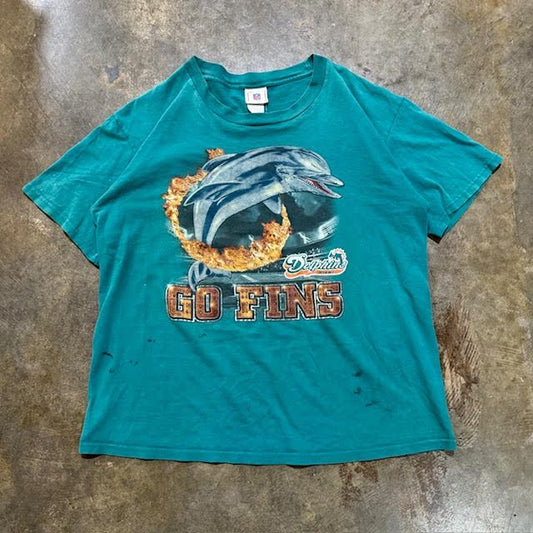 Go Fins Teal NFL tee