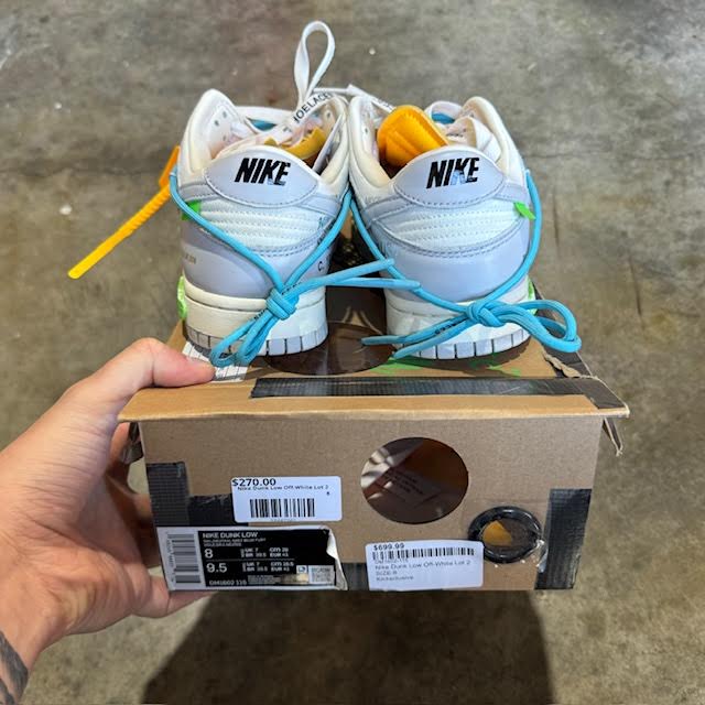 Nike Dunk Low Off-White Lot 2