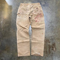 Stained Up Tan Carhartt Double Knee Pants