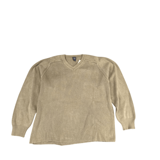 GAP V-Neck Sweater - Khaki (XL)