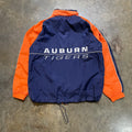 Auburn Logo Athletic Backhit Windbreaker