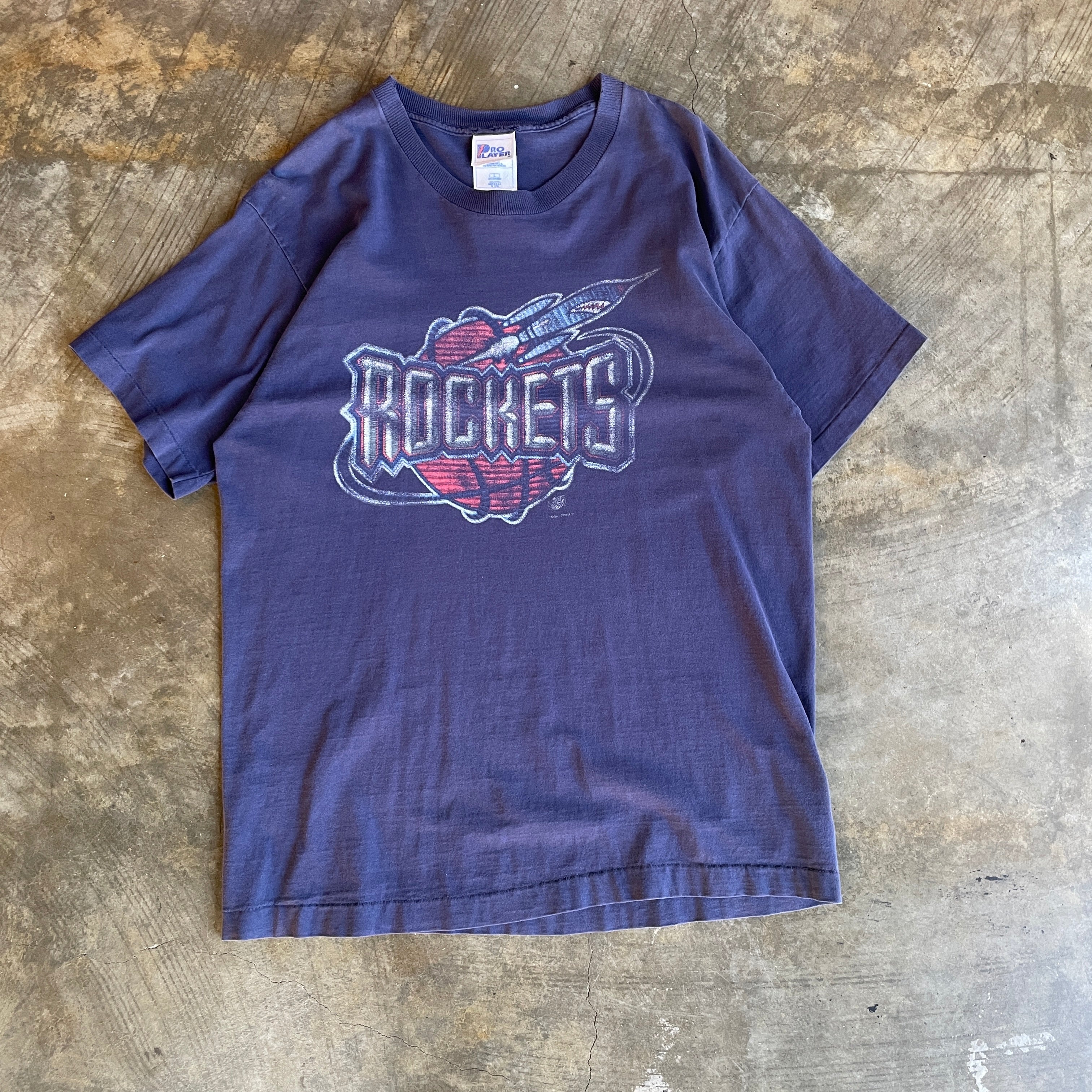 Navy Pro Player Rockets Tee