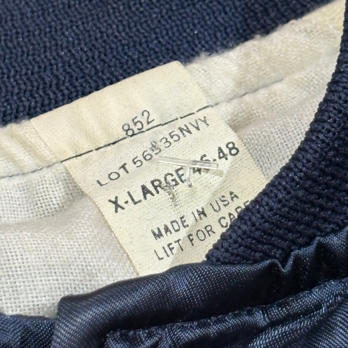 Auburn Tigers Navy Satin Jacket