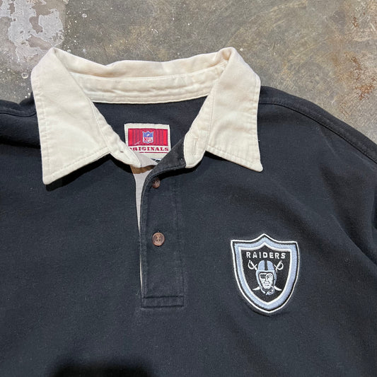 NFL Originals Raiders LS Button Up