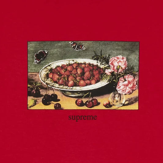 Supreme Strawberries Tee Red