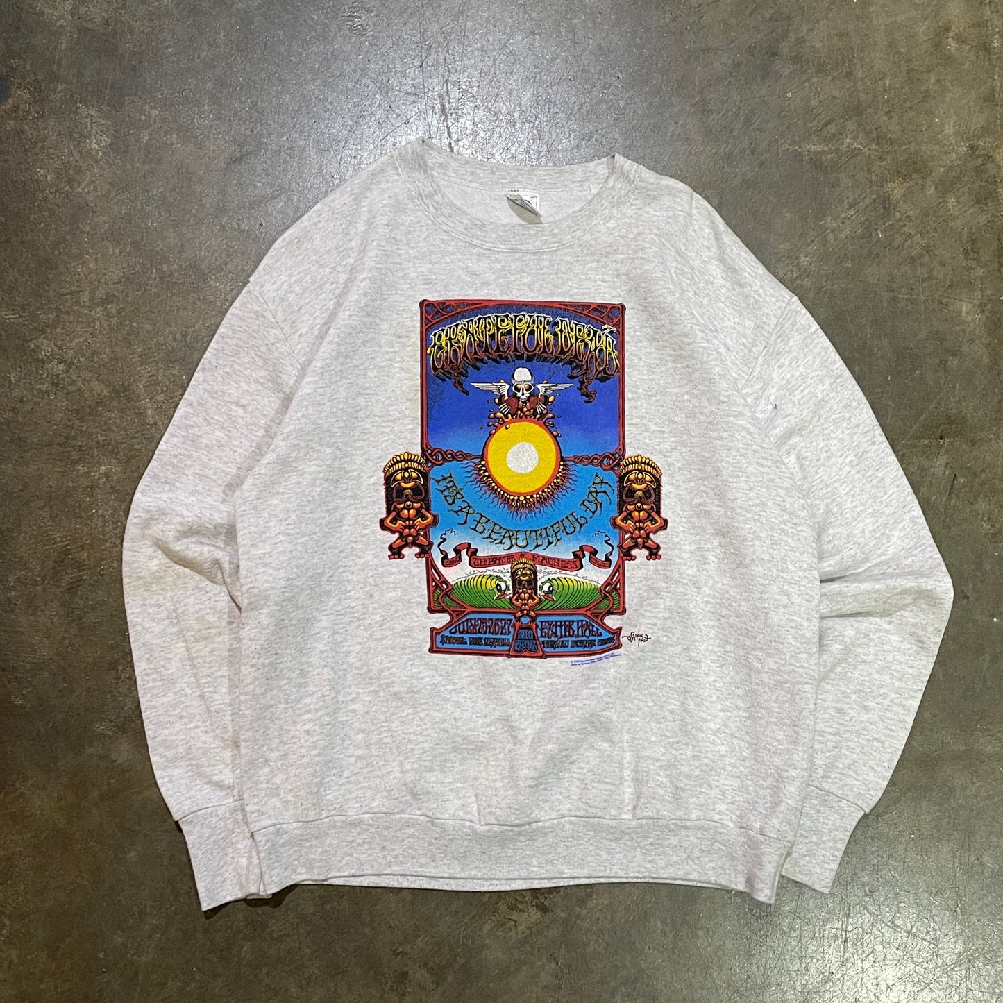 Grateful Dead Grey 1996 Crewneck