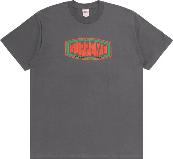 Supreme Pound Tee Shirt Charcoal