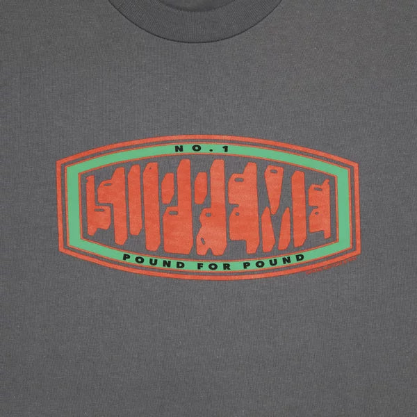 Supreme Pound Tee Shirt Charcoal