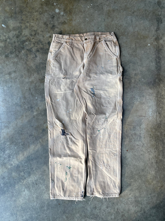 Carhartt Dungaree Fit Canvas Work Pants (36x34)