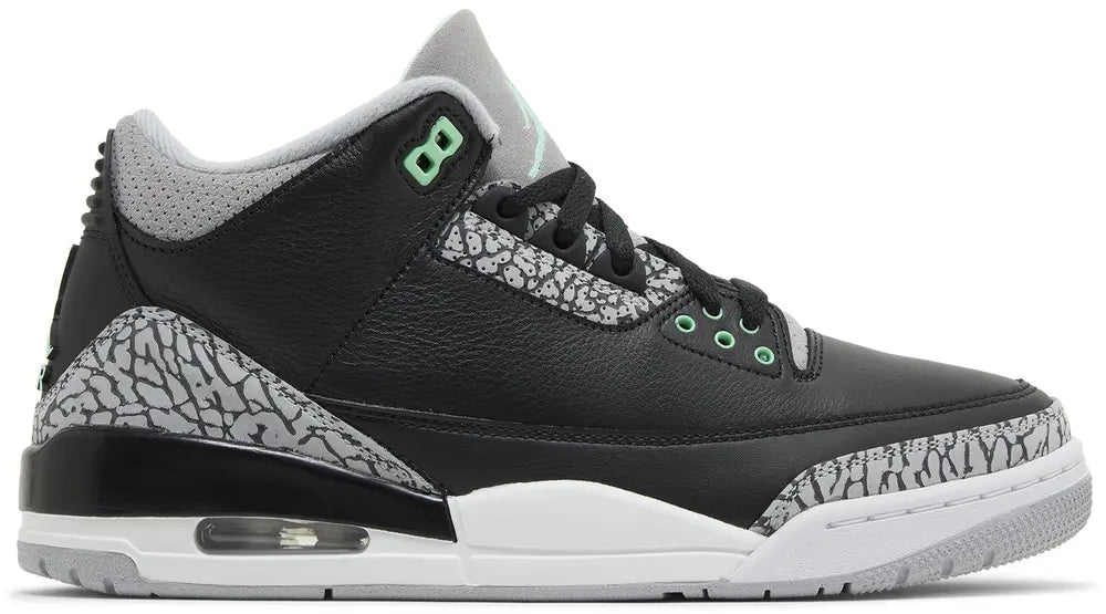 Jordan 3 Retro Green Glow