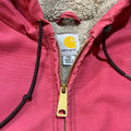 Hot Pink Womens Carhartt Hooded Jacket