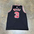 Black Adidas Dwayne Wade Bulls Jersey