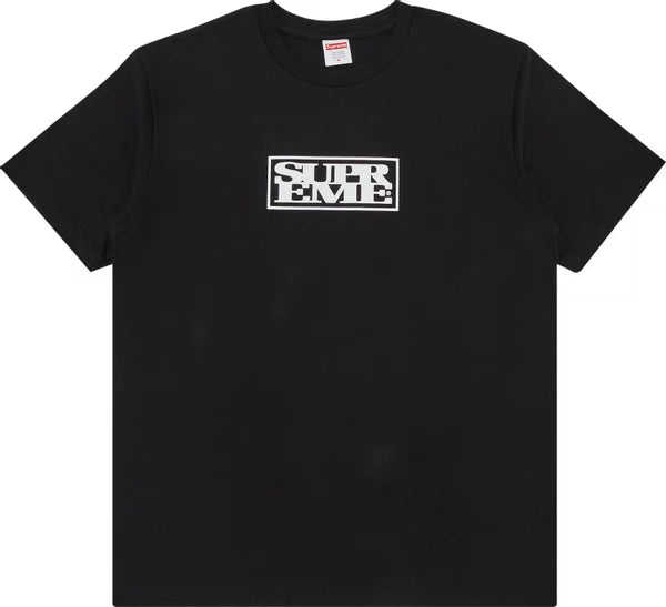 Used Supreme Connect Black tee