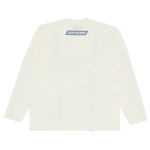 White Supreme x HYSTERIC GLAMOUR Mesh Long-Sleeve Top
