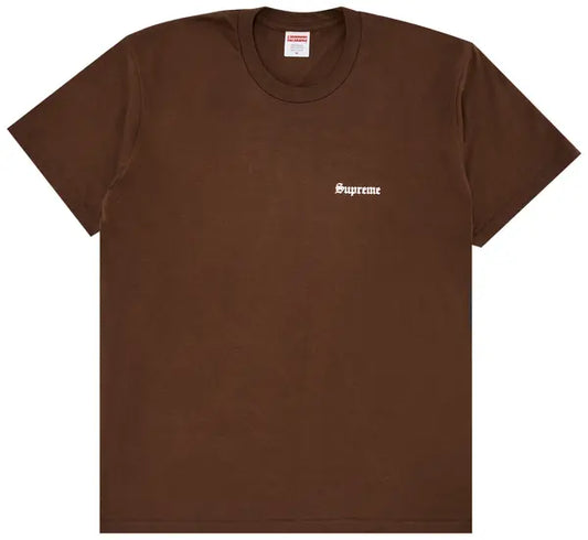 Supreme Scythe Tee Brown