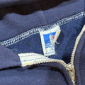 Navy Russell 80s zip Up Hoodie11