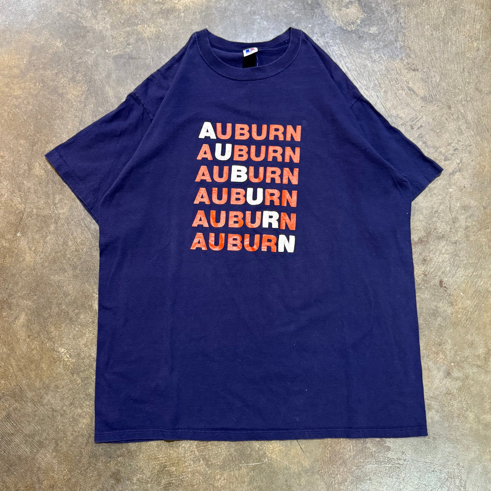 Russell Navy Auburn x6 Tee