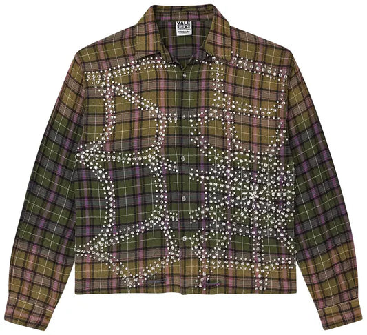 Vale Green Fever Flannel
