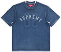 Supreme Overprint S/S Top Navy