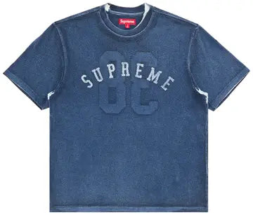 Supreme Overprint S/S Top Navy