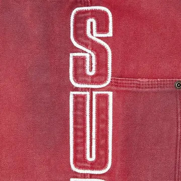 Supreme Reflective Double Knee Pant Red