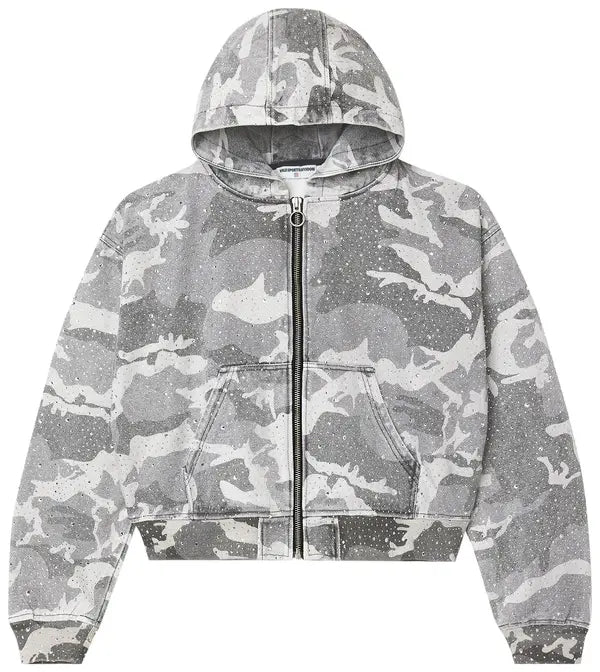 Vale Winter Crystal Camo Work Jacket