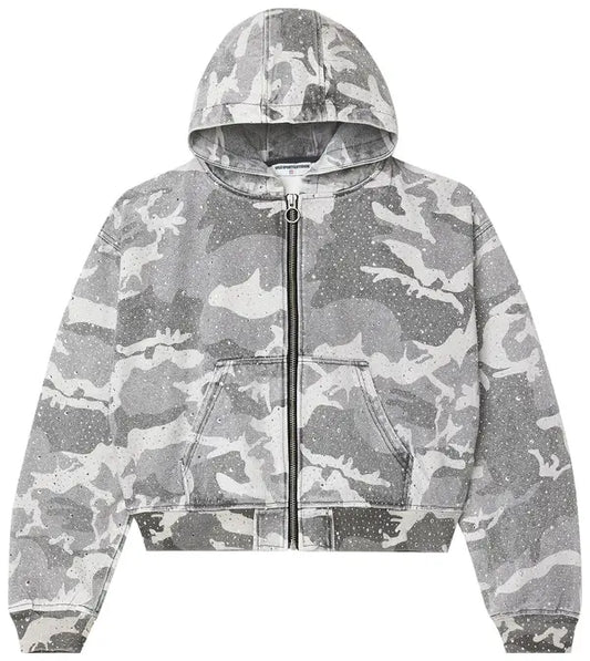 Vale Winter Crystal Camo Work Jacket