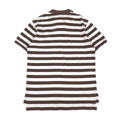 Polo by Ralph Lauren Striped Polo - Brown/White (L)