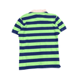 Polo by Ralph Lauren Custom Fit Polo - Green/Navy Stripe (XL)