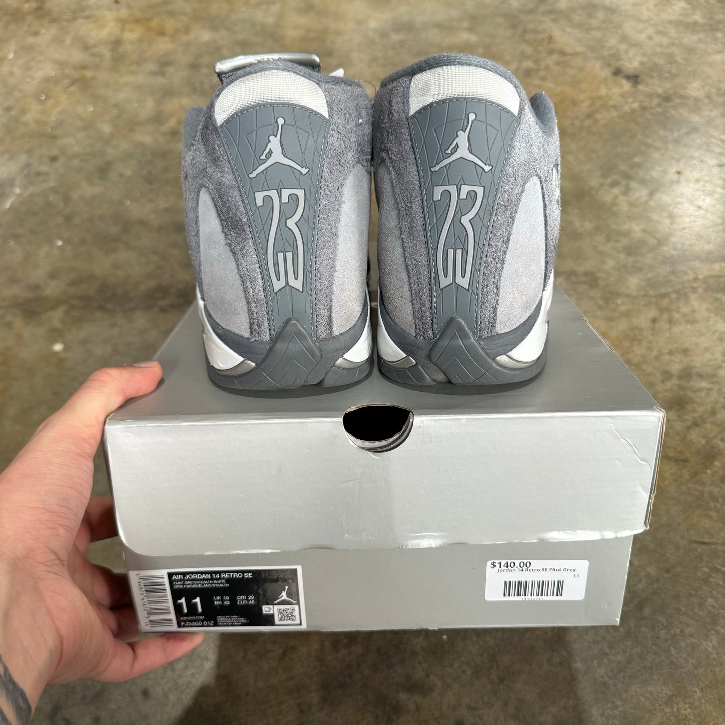 Jordan 14 Retro SE Flint Grey