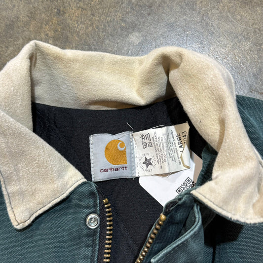 Carhartt Green Western Padeed CQ7043 Work Jacket 8