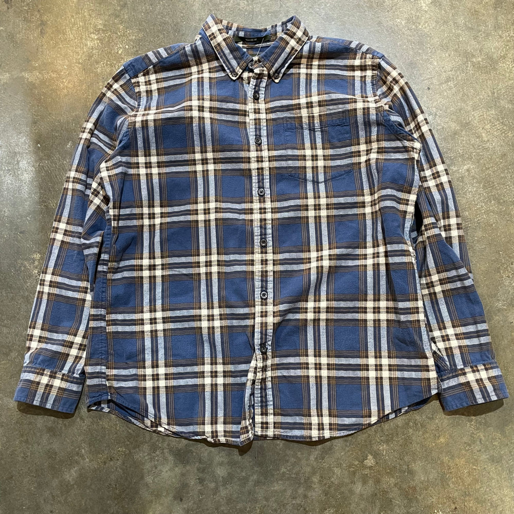 Blue and Gold Eddie Bauer Button down