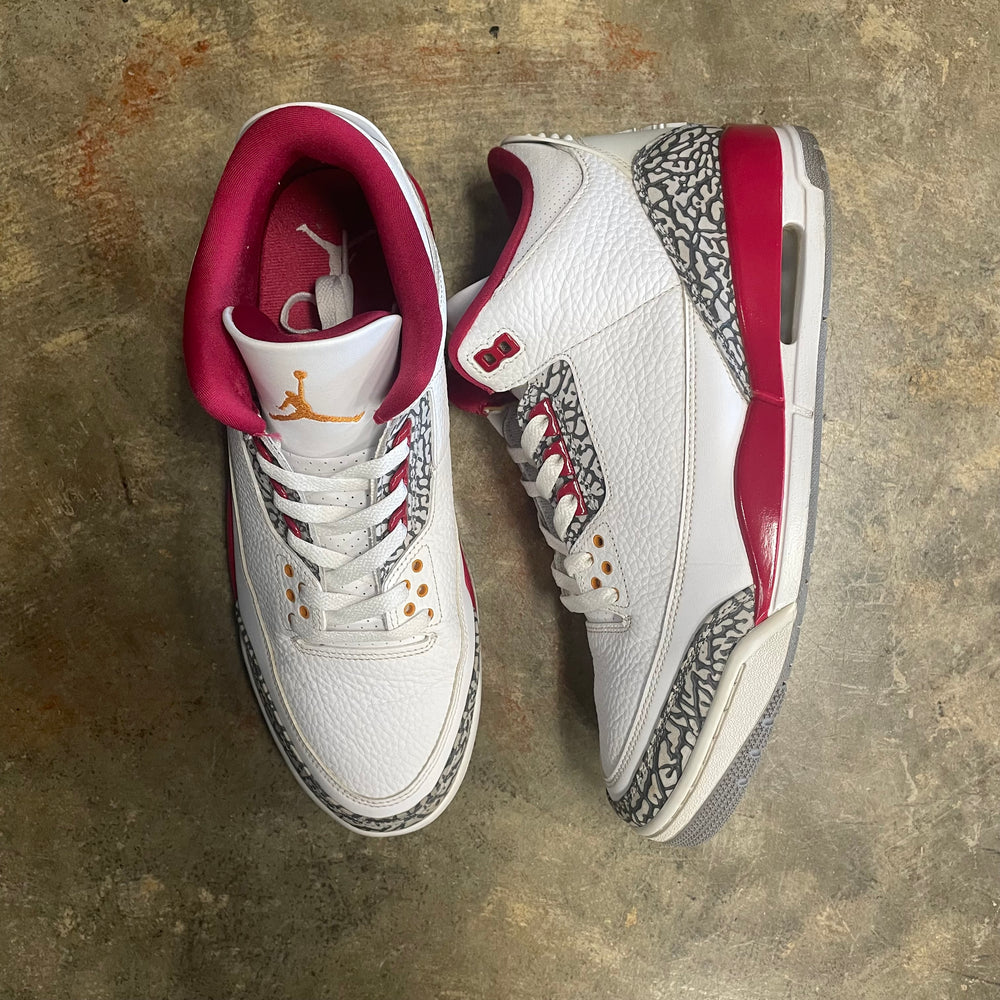 Jordan 3 Cardinal